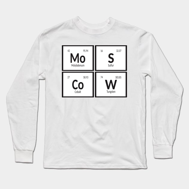 Moscow of Elements Long Sleeve T-Shirt by Maozva-DSGN